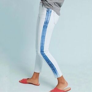 Citizens Of Humanity Rocket Crop Skinny Jeans Two Tone Light Wash Women’s 27